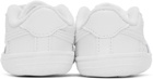 Nike Baby White Force 1 Crib Sneakers