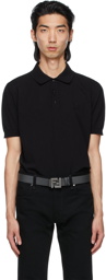 Fendi Black 'Forever Fendi' Polo