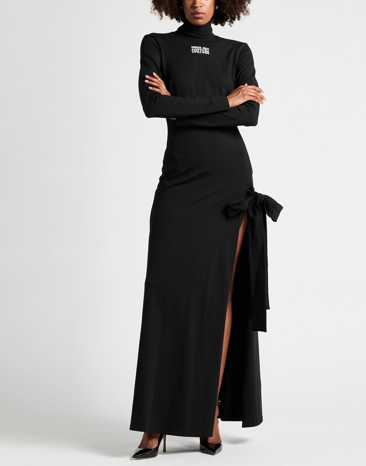 Versace Jeans Couture Womens Maxi dress in Black