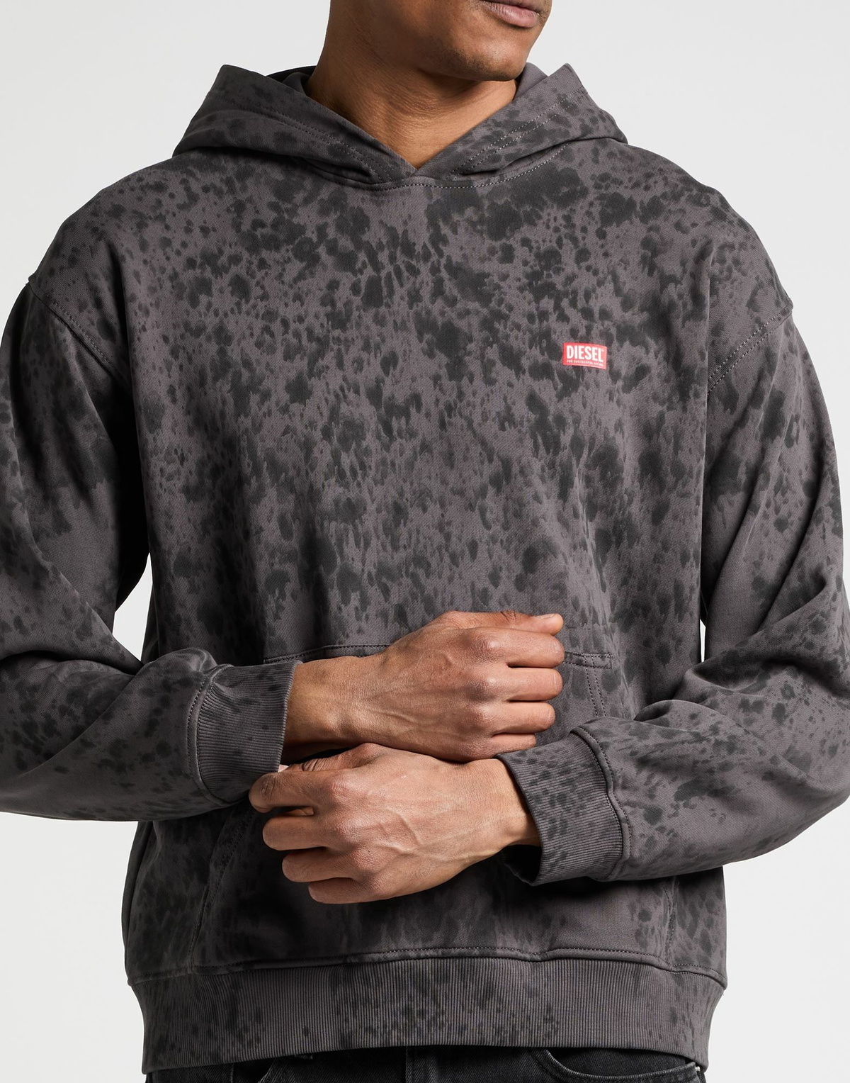 Diesel Mens Sweatshirt Charcoal