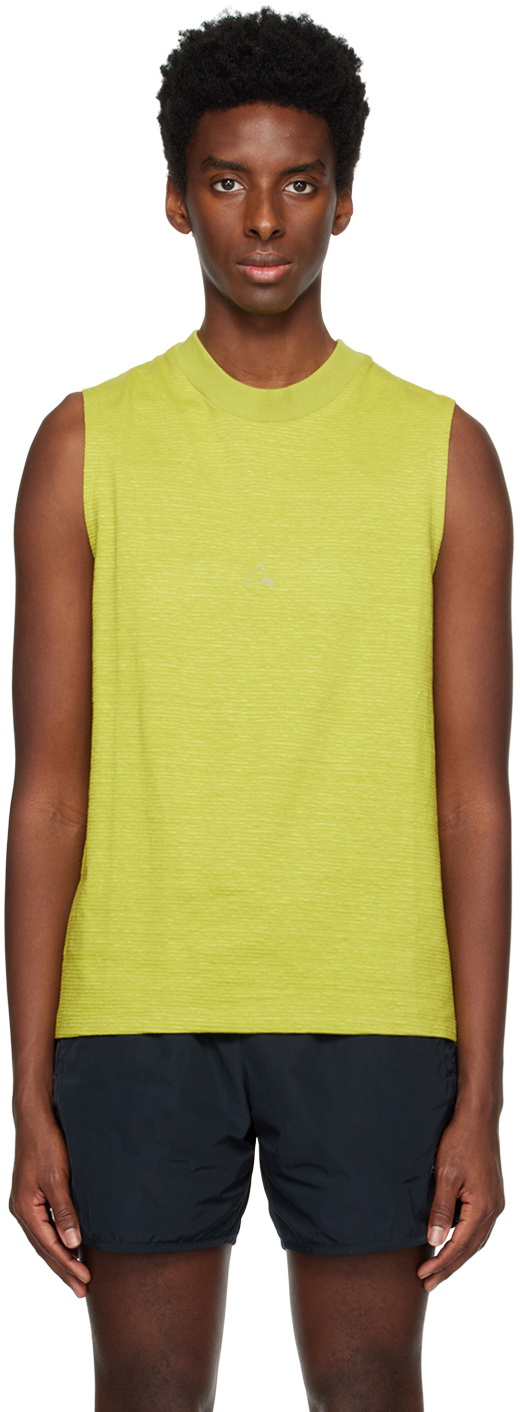 ROA Green Printed Tank Top ROA