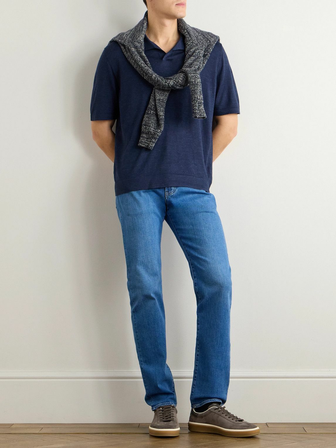Loro Piana - Quarona Straight-Leg Jeans - Blue