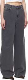Ksubi Gray Baggy Jeans