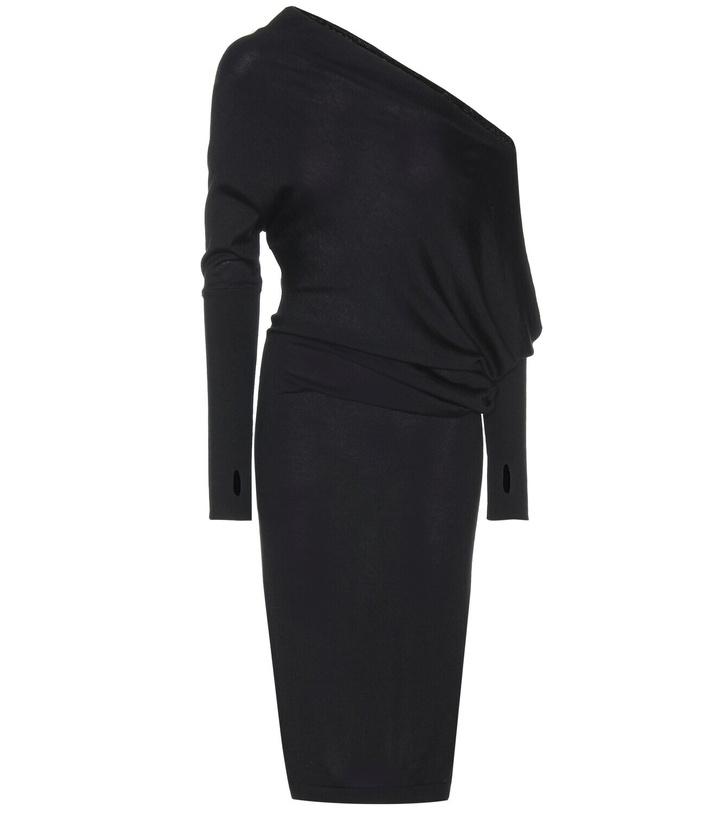 Photo: Tom Ford Draped cashmere and silk midi dress