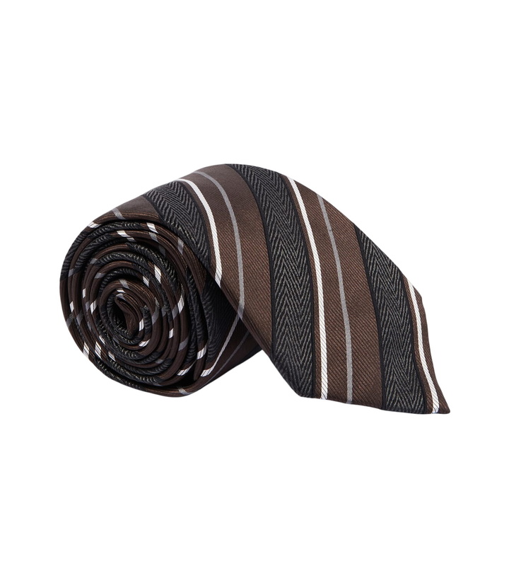 Photo: Brioni Striped silk-blend tie