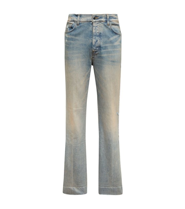 Photo: Amiri - Distressed embellished denim jeans