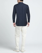 De Petrillo Mens Shirt Midnight in Blue