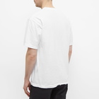 Lo-Fi Men's Peace Logo T-Shirt in White