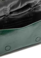 Acne Studios Mini Multipocket Leather top Handle bag - Dark Green - One Size
