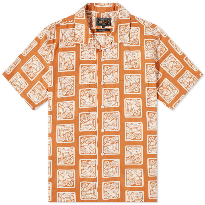 Photo: Beams Plus Short Sleeve Vacation Dobby Print Shirt