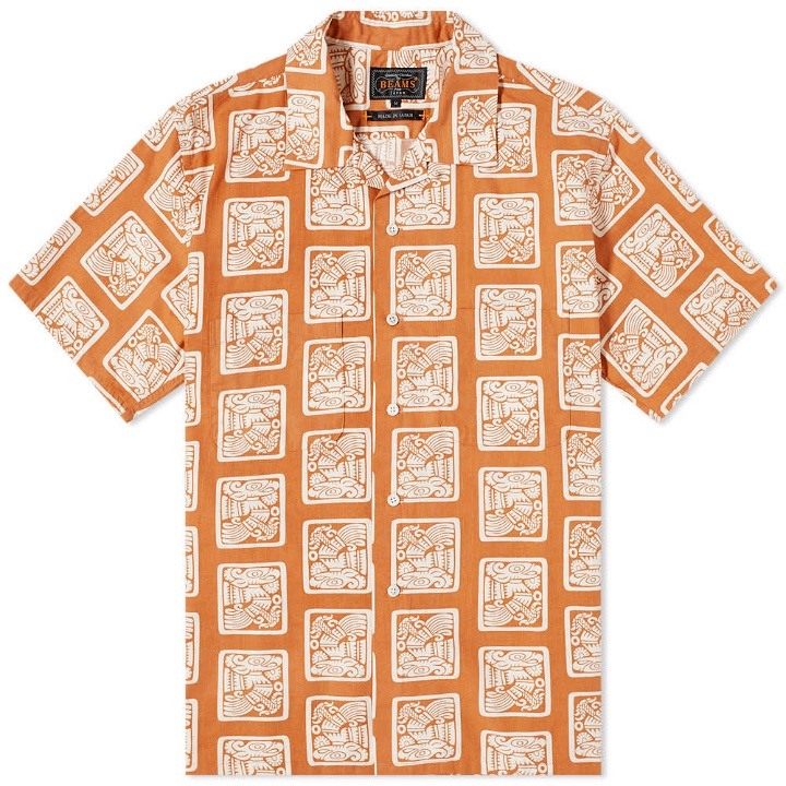 Photo: Beams Plus Short Sleeve Vacation Dobby Print Shirt