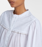 Marant Etoile Douna cotton-blend blouse
