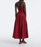Dôen Safia cotton poplin maxi dress