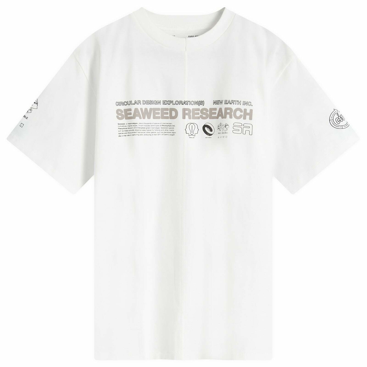 Tシャツ(半袖+袖なし) SPACE AVAILABLE X HYDRODYNAMIC RESEARCH Space Available Men's x Western Hydrodynamic Research T-Shirt in
