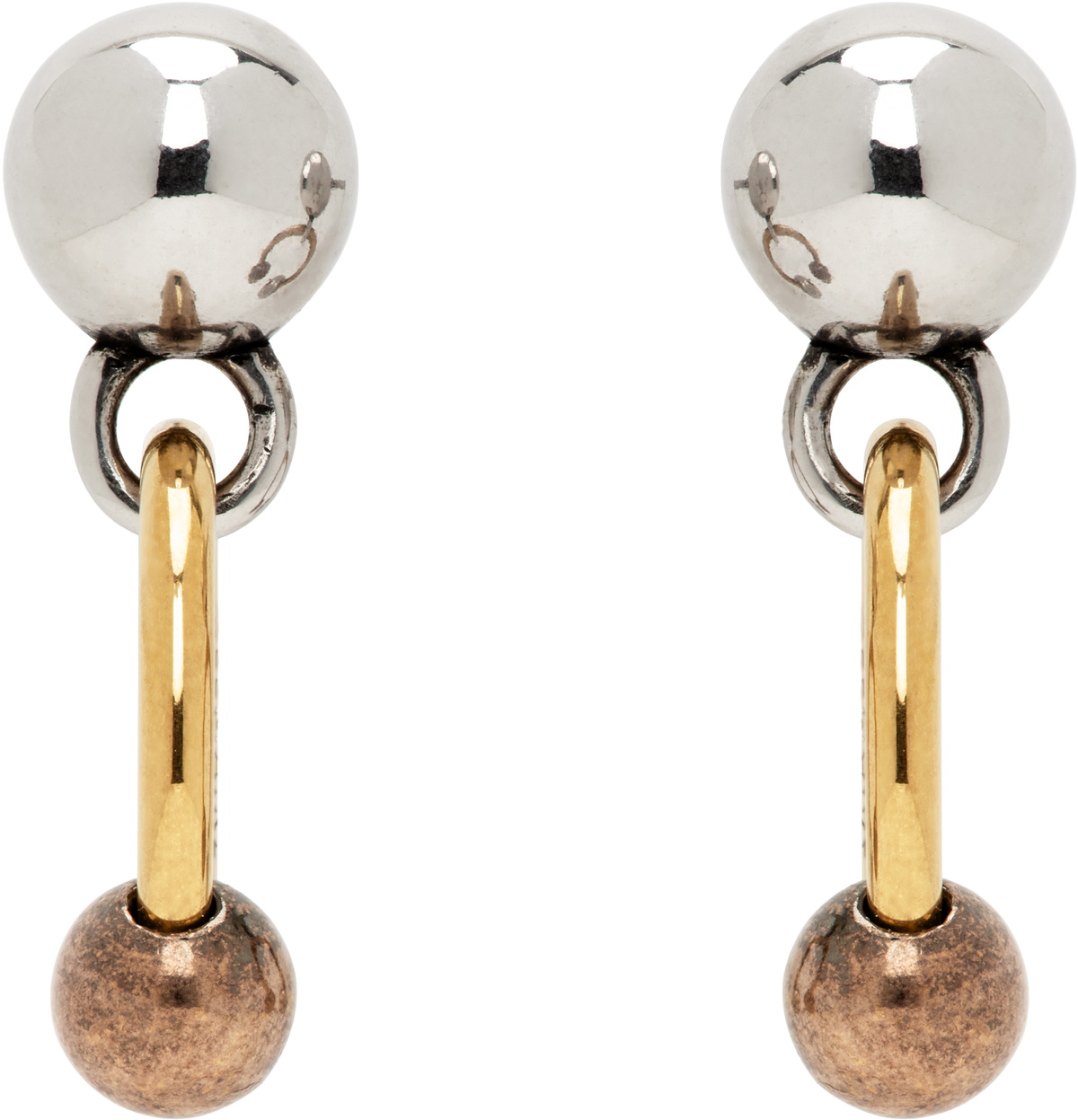 Lemaire - Drop Mini single hoop earring Lemaire