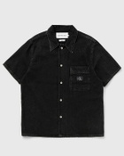 Calvin Klein Jeans Camp Denim Shirt Black Overshirts