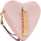 Moschino Pink 'Moschino' Belt Heart Pouch