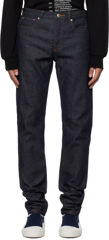 Photo: A.P.C. Indigo Petit New Standard Jeans