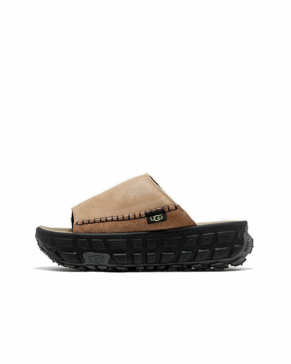 Photo: Ugg Wmns Venture Daze Slide Black/Brown - Womens - Sandals & Slides