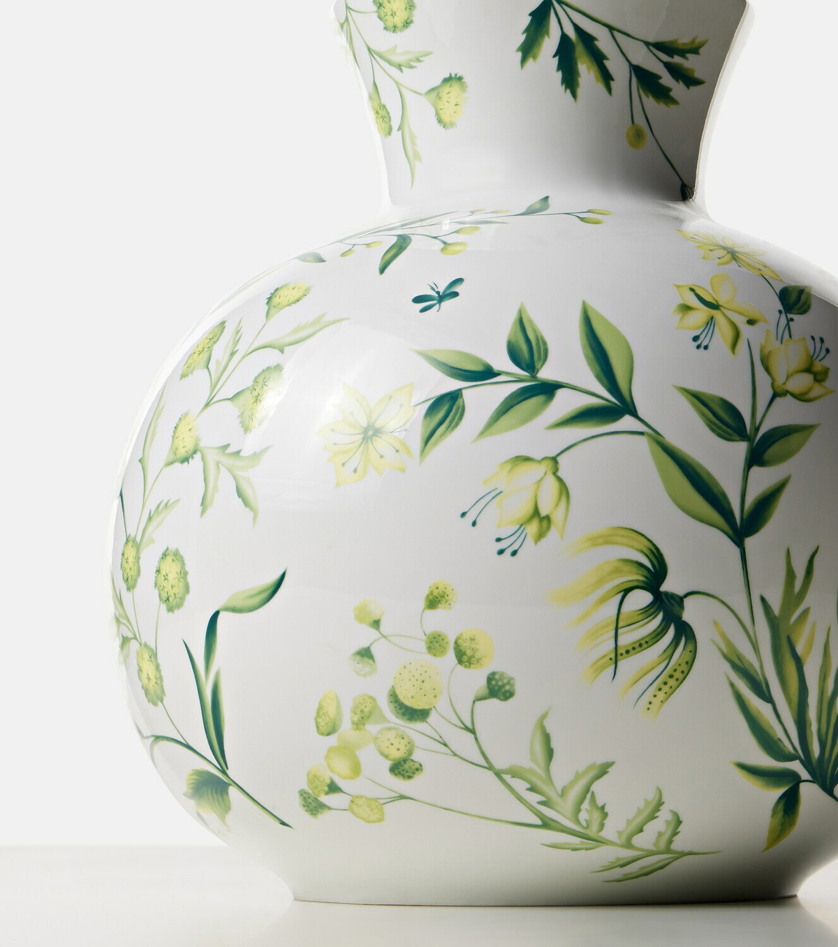 Ginori 1735 Florenza floral porcelain vase