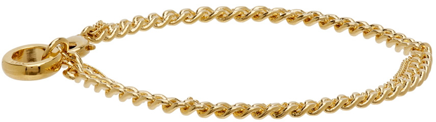 A.P.C. Gold Minimalist Bracelet