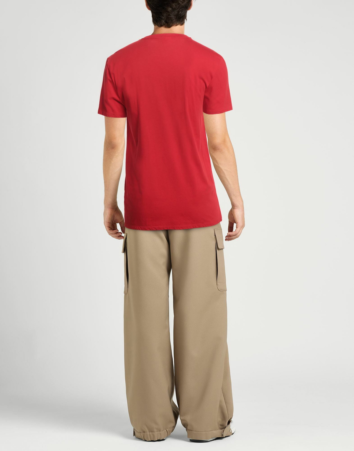 Lacoste Mens T-shirt in Red