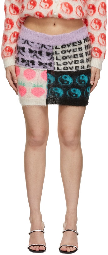 Photo: Ashley Williams Multicolor Cutie Knit Mini Skirt