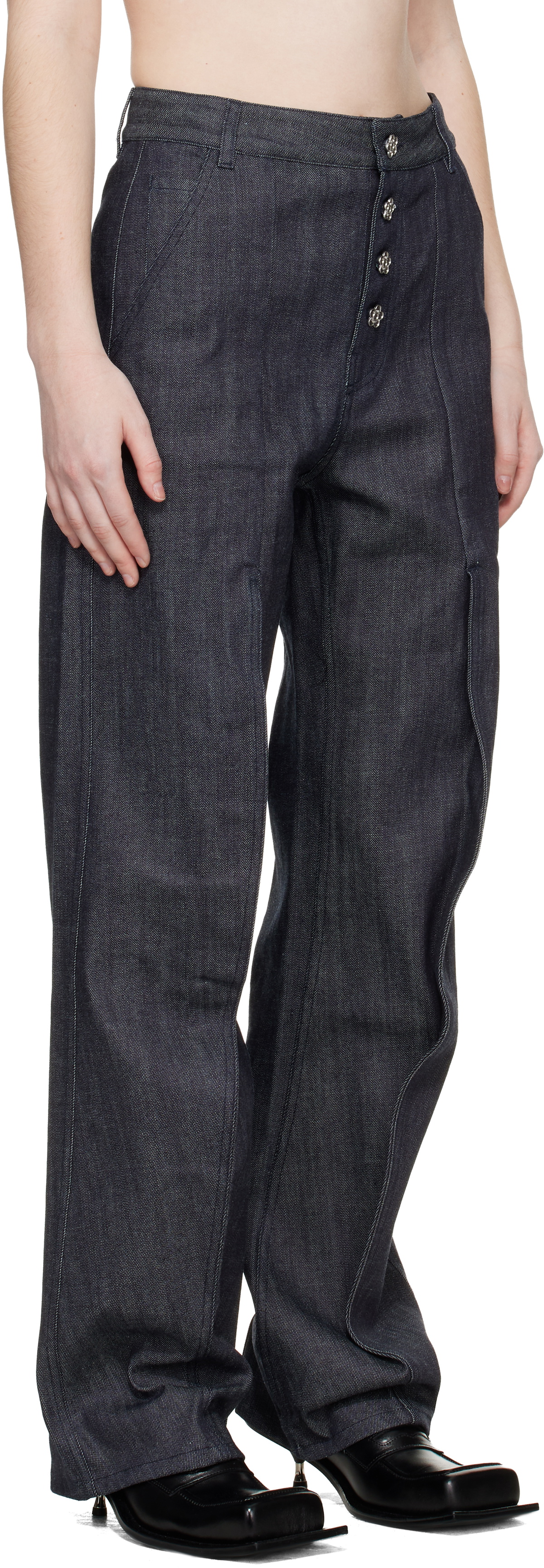 Cecilie Bahnsen Navy CBcarmela Jeans