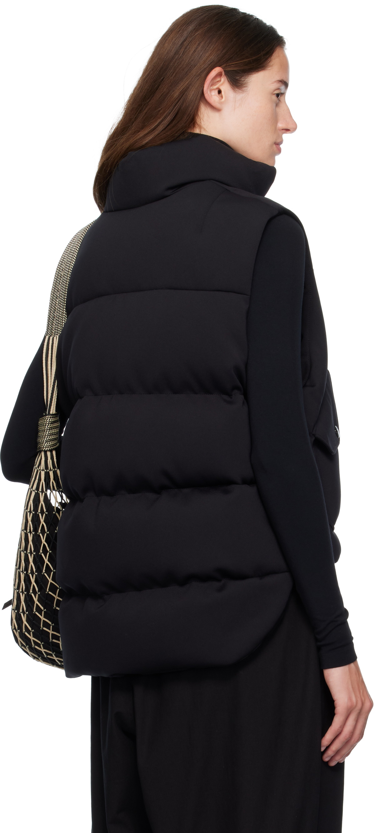 Moncler Genius Moncler x EE72 Black Otis Down Vest