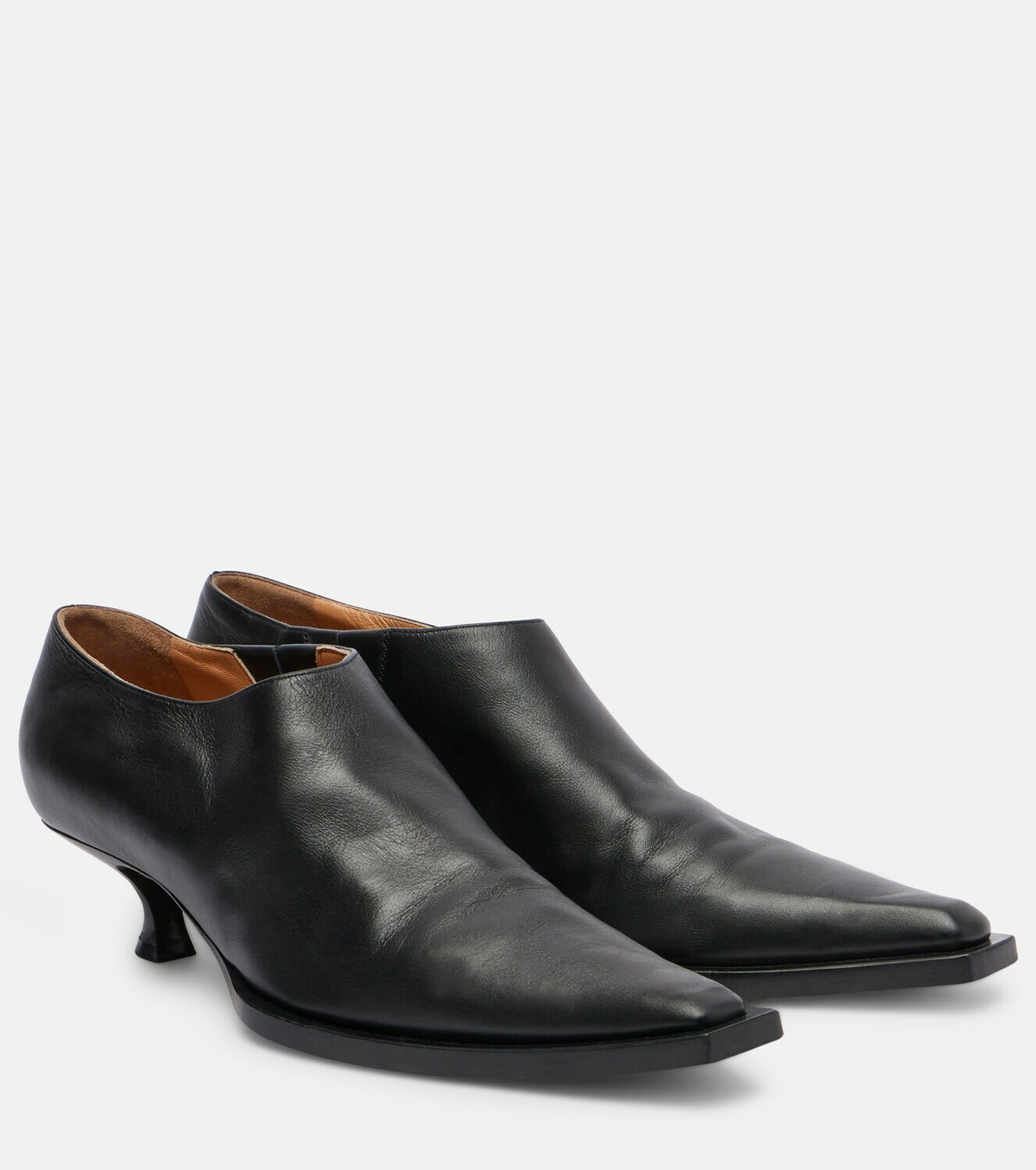 Calvin Klein Collection Jodi leather ankle boots