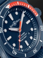 Bell & Ross - BR 03-92 Diver Tara Limited Edition Automatic 42mm Ceramic and Rubber Watch, Ref. No. BR0392-D-TR-CE/SRB