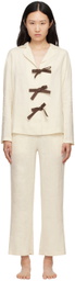 Sleeper Off-White 'The Bow' Pyjama Set