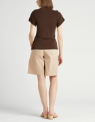 Crossley Womens T-shirt in Brown