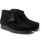 Clarks Originals - Wallabee Suede Desert Boots - Black