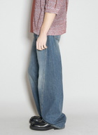 Lanvin Baggy Twisted Jeans