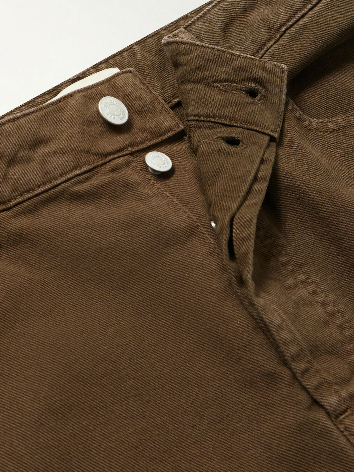 Officine Générale - Straight-Leg Jeans - Brown