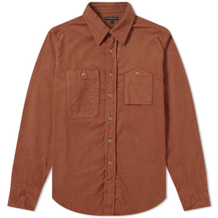 Photo: Engineered Garments Work Shirt Brown