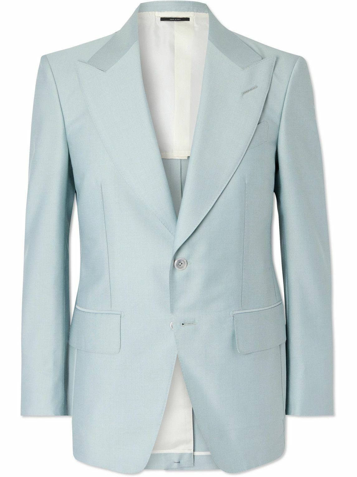 TOM FORD - Atticus Wool and Silk-Blend Twill Suit Jacket