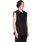 Spencer Badu Black Convertible Blazer