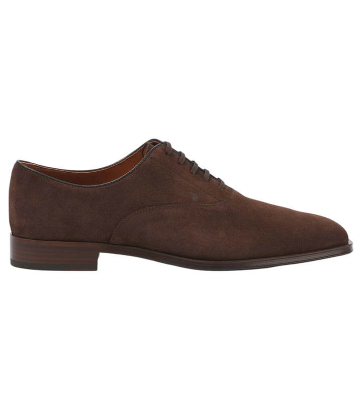 Photo: Tod's Suede Derby shoes