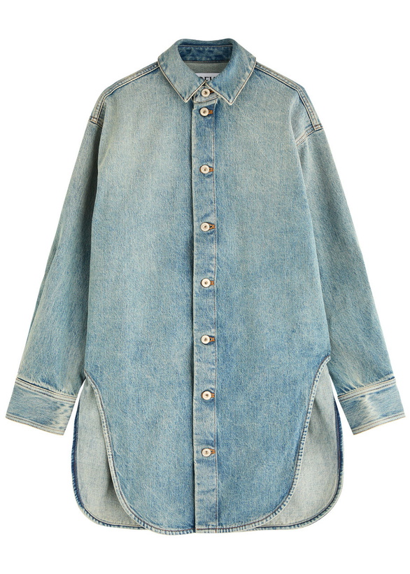 Photo: Loewe Oversized Denim Overshirt