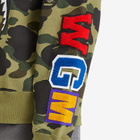 A Bathing Ape Men's 1st Camo Shark Crew Neck Sweatshirt in Green