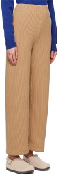 Missing You Already Tan Relaxed-Fit Lounge Pants