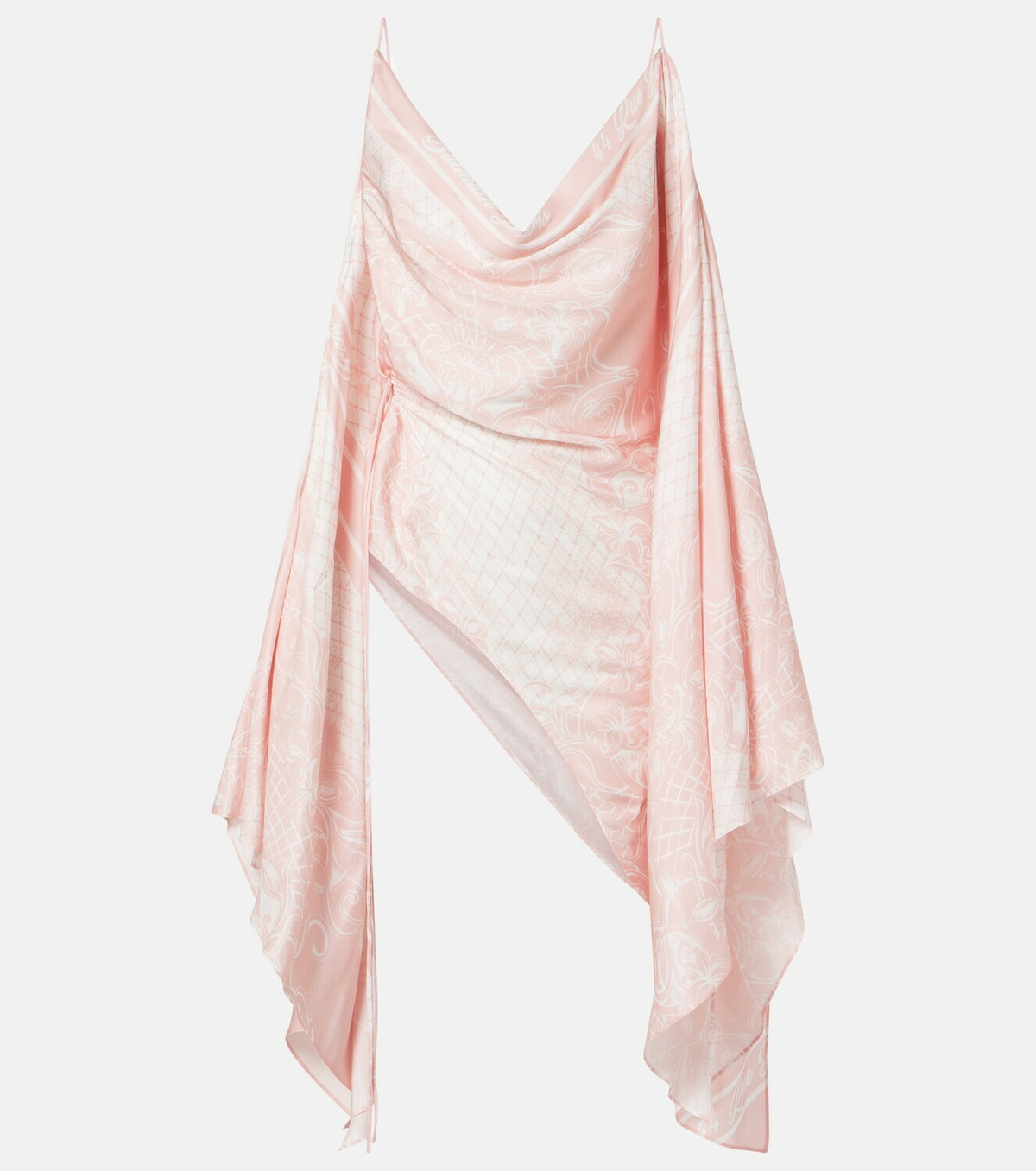 Balmain Printed asymmetric top