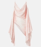 Balmain Printed asymmetric top