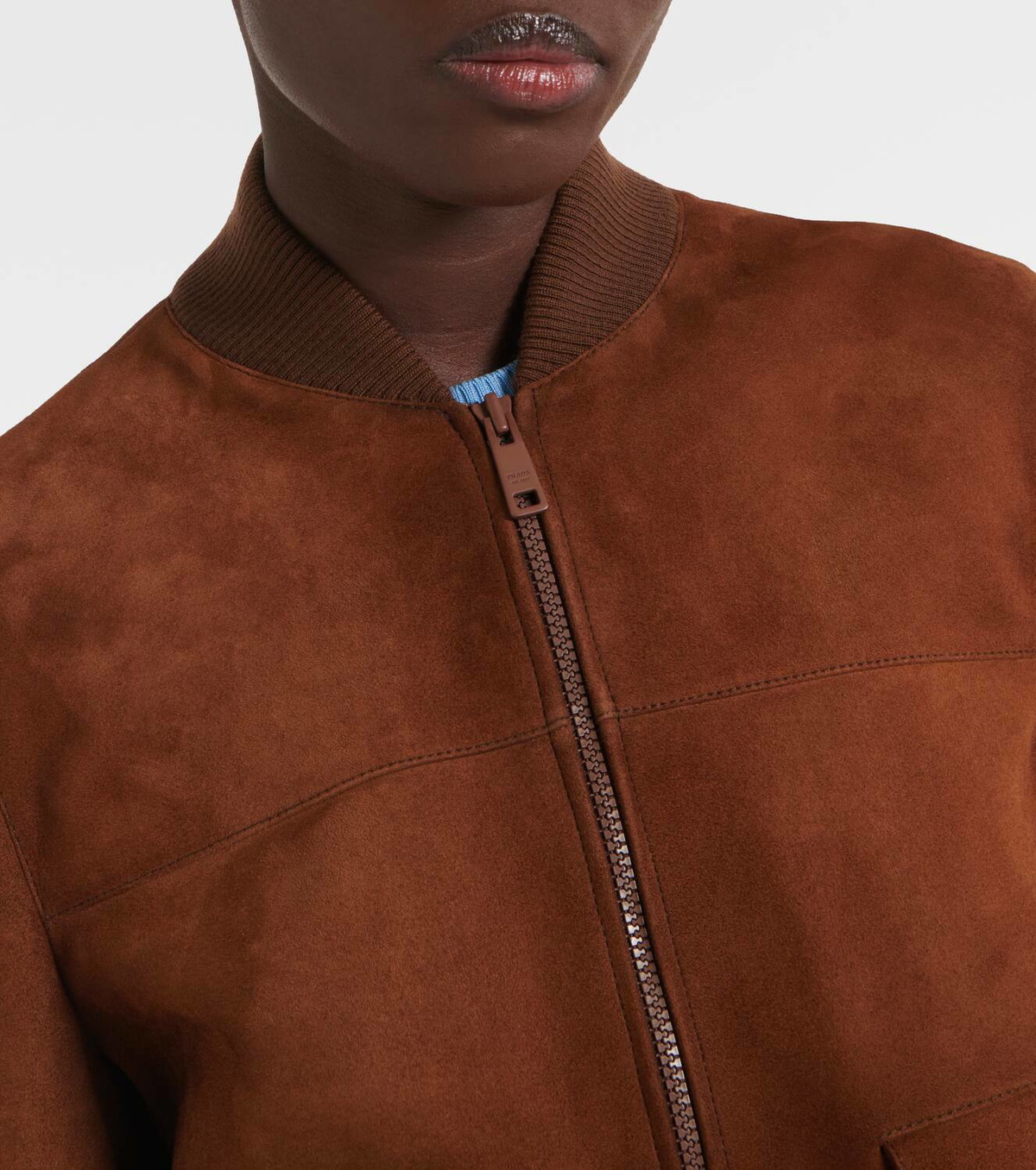 Prada Suede blouson