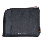 PS by Paul Smith Black Apenna Zip Wallet