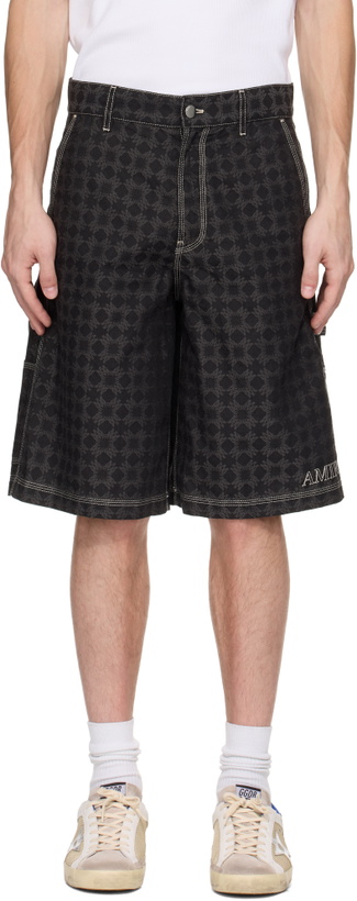 Photo: AMIRI Black MA Quad Work Shorts