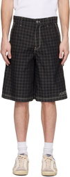 AMIRI Black MA Quad Work Shorts