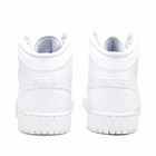 Air Jordan Men's 1 Mid BG Sneakers in White